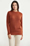 Zero Collar Motif Knit Sweater - Tile - 4