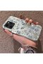Tecno Spark 40 Compatible Blue Flower and Ribbon Hard Phone Case, Shock Protection - 2