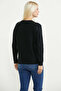Baklava Motif Knitwear Sweater - Black - 6