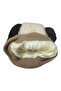 1-3 Years Old Boys' Winter Beanie with Inner Fleece and Plush Figures - 3