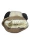 1-3 Years Old Boys' Winter Beanie with Inner Fleece and Plush Figures - 3