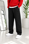 Men's Winter 3-Thread Cotton Baggy Sweatpants - 5