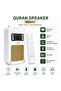 SQ669 Quran Speaker with Remote Control Complete Quran Recitation Famous Qaris, Multi-Language Translation, Bluetooth Speaker, FM Radio, USB & TF Card Support Rechargeable Battery - 6