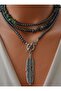 Necklace - Silver Color -