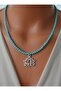 Necklace - Blue -