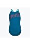 G Bold Swimsuit V Back Blue Girls' Swimsuit 011755680 - 2