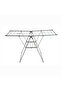 Iron JUDY Heavy Duty Cloth Dryer 16M Foldable Clothes Drying Stand Steel Frame, Grey - 6