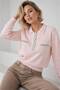 Polo Collar Buttoned Contrast Stripe and Pocket Detailed Long Sleeve Knitwear Sweater Aw26Kz00044 - 3