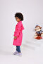 Girl's Trench Coat with Belted Design Oversized Trench Coat - 5
