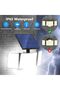 Outdoor Solar Lights, 348LED 4Modes Split Motion Sensor Outdoor Lights with Remote Control, - 2