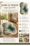 Eta Bamboo Aesthetic Patterned Modern Woven Base Decorative Carpet Eta4194 - 4