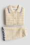 2-piece crochet-style set - 2