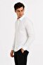 Men's Satin Lycra Slimfit Long Sleeve Shirt - 2