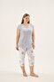 17707 Women's Oversize Capri Set - 2