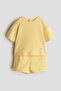 2-piece waffled cotton set