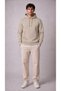 Men's Stone Hooded Sweatshirt 3 Thread Soft Fabric with Side Pockets - 2