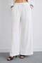 Women's Wide Leg Muslin Trousers 8018 - 2