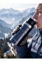 350 ml Double Layer Stainless Steel Thermos Cup - Leak-Proof Locking Lid, School, Office and Camping Thermos (Navy Blue) - 2