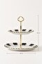 Cleef Layered Cookie Holder Black - 26 cm - 2