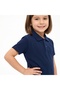 2-Pack Kids Girls Boys 100% Cotton Short Sleeve Polo Collar School T-Shirt - 7