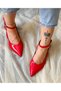 Dubai Red Patent Leather 5 cm Heel Sandals - 4