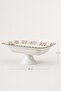 Cleef Footed Rectangular Presentation Plate Beige - 30 cm - 2