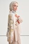 Lalezar Desen Norena Wool Shawl Beige