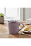 EVE Stoneware Coffee Mug Set of 4 – 300 ML Lavender Cups - 3