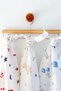 Multi-purpose muslin cover 3-piece set, muslin newborn baby blanket, 100% cotton muslin cloth, 80*90 cm