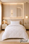 Lysa Single White Quilt |   Ultra Soft Silicone Filled Fluffy |   155X215 cm - 3
