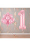 Best 1 Year Old Pink Themed Birthday Party Set