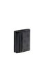Milano Three-Fold Small Men's Black Wallet Smvelelea04-Bla - 3