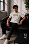 Unisex Oversize One Piece Monkey D. Luffy Embroidered Anime T-Shirt 100% Cotton - 5