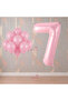 Rönesans 7 Year Old Pink Themed Birthday Party Set