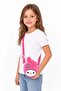 Gift Pink Rabbit Figured Mini Bag |   Girl's Plush Strap Cute Model - 5