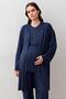 Long Sleeve Lycra Viscose Maternity Dressing Gown Pajama Set - 8