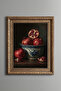 Pomegranate Abundance - Vintage Patterned Tablecloth - Thick Model