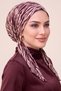 Zebra Patterned Practical Ready-To-Wear Scarf
