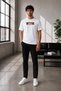 Unisex Oversize One Piece Monkey D. Luffy Embroidered Anime T-Shirt 100% Cotton - 2