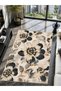 Dora Floral Themed Woven Base Decorative Carpet Sdtamour4122 - 2