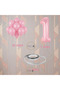 Bal10 3 Year Old Pink Themed Birthday Party Set - 2