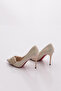 24Y404-1 Women's Evening Dress with Heels - 3