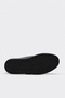 Genuine Leather and Fur Black Men's Casual Shoes 214Kma4116 - 5