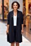 Black Bordered Cardigan - 2