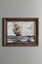 Sailing in the Stormy Sea - Vintage Patterned Painting - Thick Model