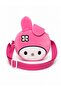 Gift Pink Rabbit Figured Mini Bag |   Girl's Plush Strap Cute Model