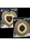 Silicone 3-Piece Mat and Trivet Set (Heart & Round, Multi-Size) - 5