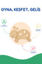 Wooden Ladybug Toy Natural Handmade Paintable Educational Toy + 6-Piece Paint Set Gift - 3