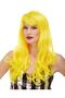 Blonde color long wavy party wig (k0)