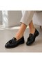 Women's Tassel Detailed Loafer Shoes – Casual, Stylish and Classic Model - 4